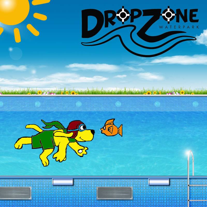 DropZone Waterpark Logo