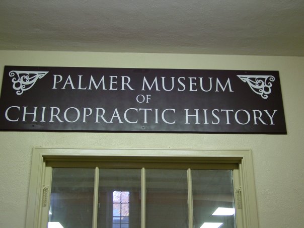 Palmer Museum of Chiropractic History - Logo