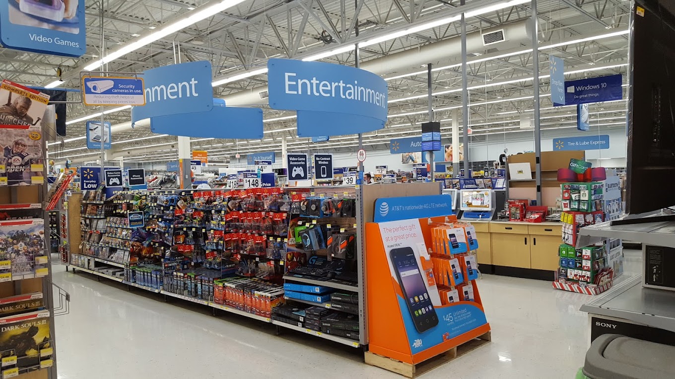 Walmart Supercenter Shopping | Supermarket